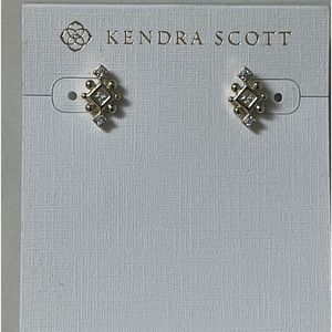 Kendra Scott CZ studs! NWT!